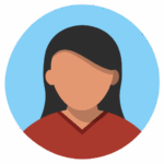 female woman user people avatar white tone icon 159354